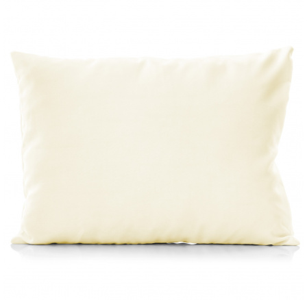 Bavlněný povlak na relaxační polštář smetanový 50x145