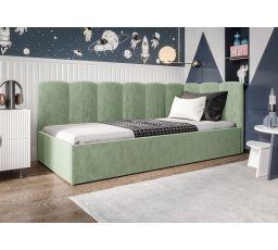 ŁÓŻKO SIMBA - Odcienie zieleni- T33 , Strona prawa