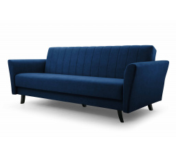 Kinyitható kanapé LINEA, Kronos 09, fa - fekete