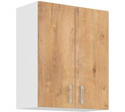 Kuchyňská horní skříňka SALLY 60-G-72-2F, Dub lefkas