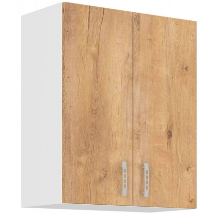 Kuchyňská horní skříňka SALLY 60-G-72-2F, Dub lefkas