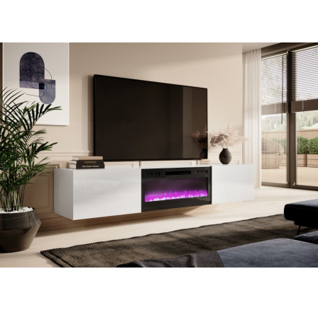 TV komód SLIDE 200 K, fehér