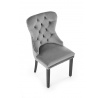 Étkezőszék MIYA, szürke bársony