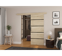 Tolóajtó a falra MUSCHU 96 Sonoma