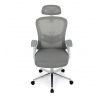 Kancelářská židle, houpací mechanismus, šedá, KA-K2031 GREY