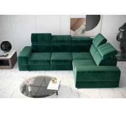 NAROŻNIK ROYAL II 280×210 - prawa , Odcienie zieleni