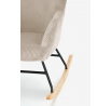 Hintaszék BELMIRO, Krémszínű