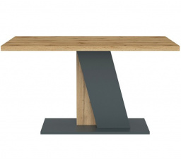 BRISTOL étkezőasztal, Antracit/Tölgy Votan