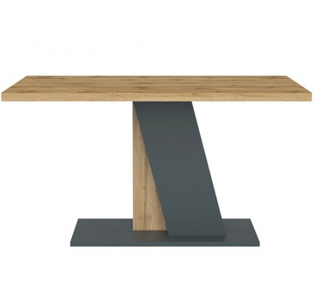 BRISTOL étkezőasztal, Antracit/Tölgy Votan