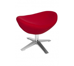 Lábtartó Tojás Puha gyapjú piros JA-2712