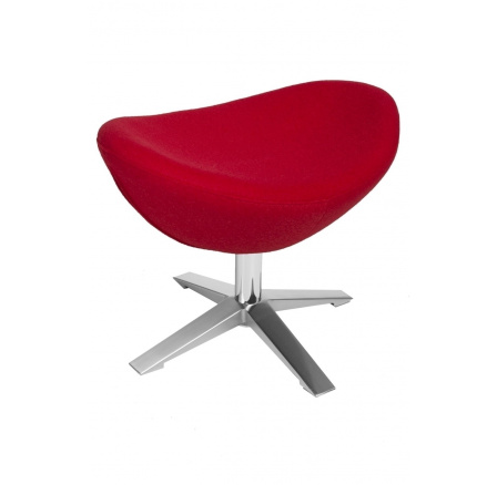 Lábtartó Tojás Puha gyapjú piros JA-2712