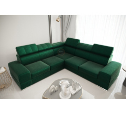 NAROŻNIK ROYAL MAX 286×286 - lewa , Odcienie zieleni