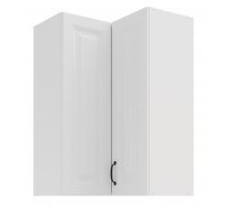 Horní rohová skřínka STELLO - 60x60 GN-90 2F (90­°), Bílá/Bílá