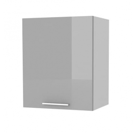 Kuchyňská horní skříňka Femme G60 1D, šedý lesk