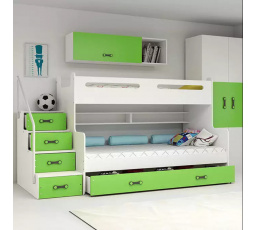 MAX 3 ZIELONY BEZ MATERACY 120 X 200 KPL