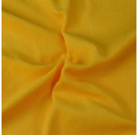 Froté prostěradlo sytě žluté Dětské 70x140