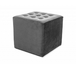 LORI VELVET puff, szürke Bluvel 14