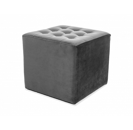 LORI VELVET puff, szürke Bluvel 14