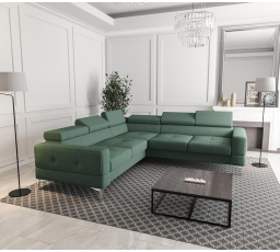 NAROŻNIK TAPICEROWANY TOSCANIA MAX 250×250 - lewa , Odcienie oliwkowego