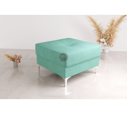 PUFA Z POJEMNIKIEM 55x55 CM - Odcienie miętowego