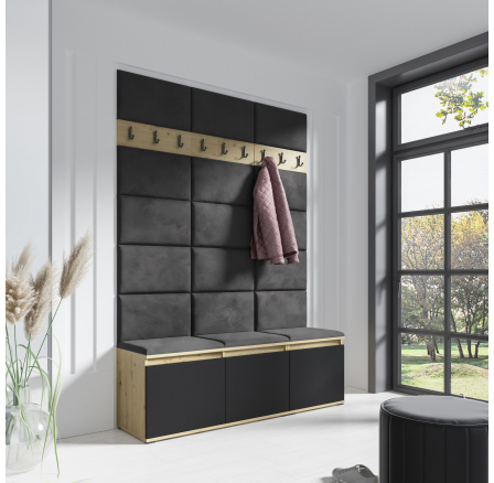 EMI 6 előszobafal, Trinity 15/Artisan + Fekete