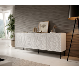 HOLE 190 komód, fehér matt/fehér matt