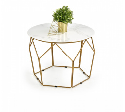 MADISON konferencia asztal, arany/márvány