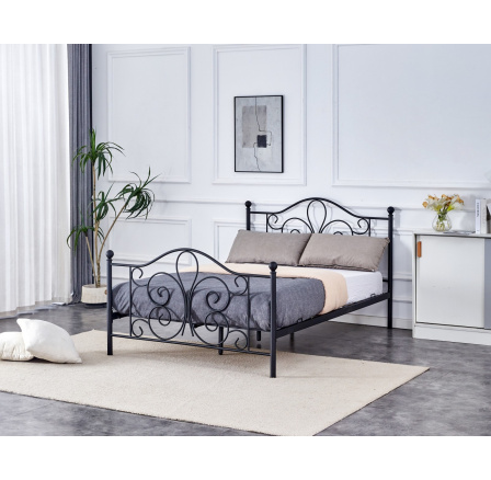 PANAMA ágy 140, Fekete