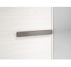 BLANCO 27 sosna śnieżna/MDF new grey - szafa