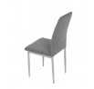 Jídelní židle, šedá, látka, DCL-379 GREY2