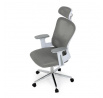 Kancelářská židle, houpací mechanismus, šedá, KA-K2031 GREY