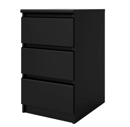 Komoda SIMPLICITY 078, Černý mat