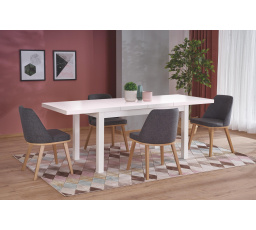 TIAGO 2 étkezőasztal, fehér