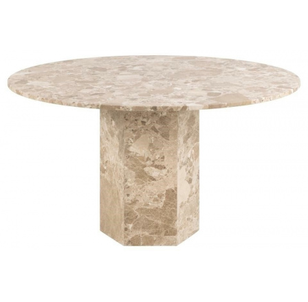 Naxos asztal 100 cm márvány barna