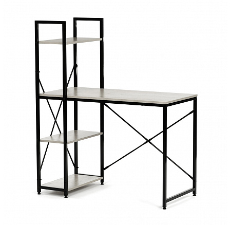 Pracovní stůl 100x48cm, mdf, bělený dub, GD-512 WT