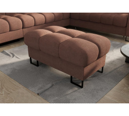 PUFA ASPEN 100x55 CM - Odcienie różu