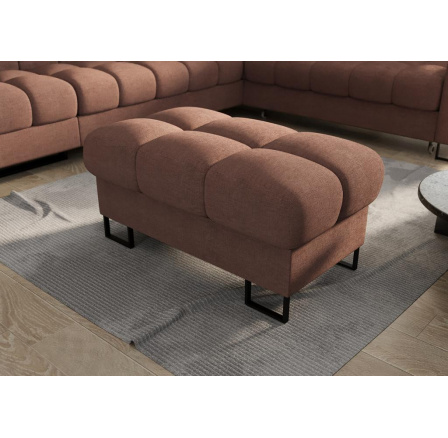 PUFA ASPEN 100x55 CM - Odcienie różu