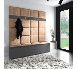 EMI 4 előszobafal, Trinity 04/Grafit