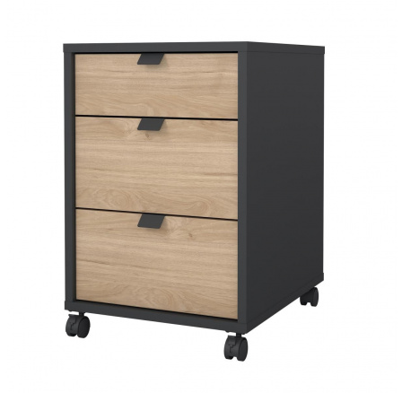 Kontejner Sigal 584 šedá/jackson hickory Kontejner Sigal 584 šedá/jackson hickory