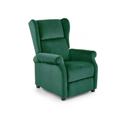 AGUSTIN 2 dönthető fotel, sötétzöld