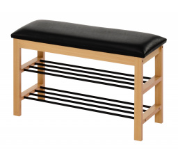 Cipőtartó ST11, természetes/fekete