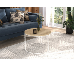 NOEL Dohányzóasztal Fehér+Sonoma