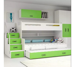 MAX 3 ZIELONY 3 OSOBOWY BEZ MATERACY 120 X 200 KPL