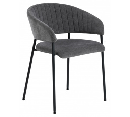 Ann szék szürke/fekete