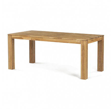 Jídelní stůl 180x90cm, masiv, dub, DS-H180 DUB