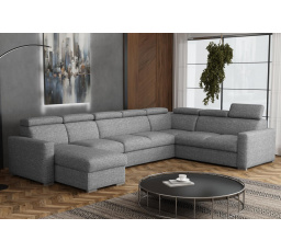 Sedací souprava Petrit U1 levá Aragon šedá