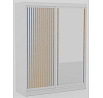 Tolóajtós ruhásszekrény Delia 160 Fehér+Artisan