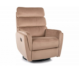 ARGOS VELVET forgatható karosszék, Bézs Bluvel 28