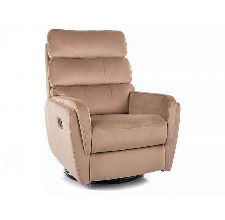 ARGOS VELVET forgatható karosszék, Bézs Bluvel 28