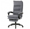 Kancelářské křeslo, výškově nastavitelná, šedá látka, KA-Y350 GREY